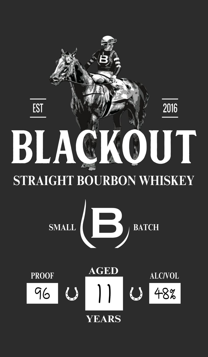 Blackout label