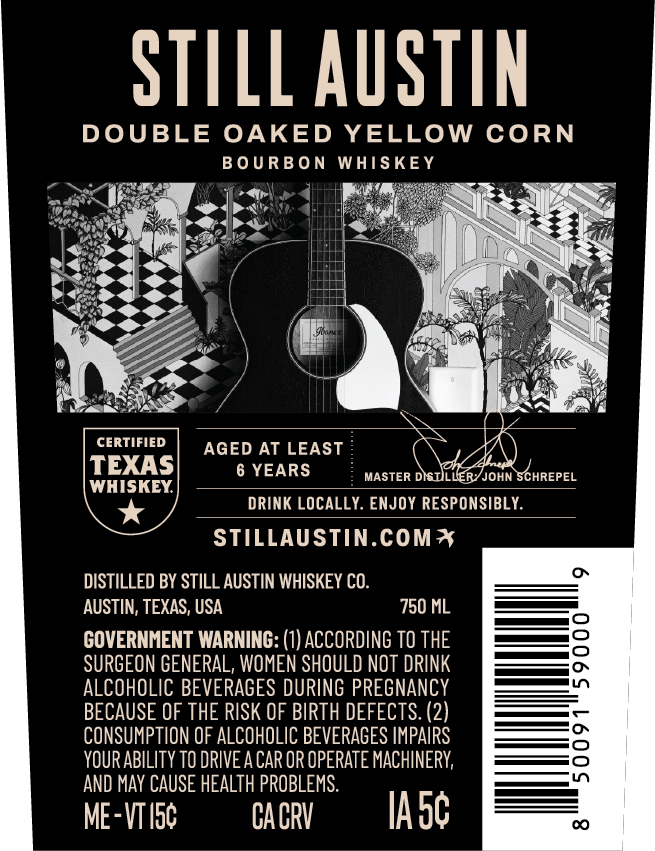 Still Austin Special Release Double Oaked Yellow Corn label image 2