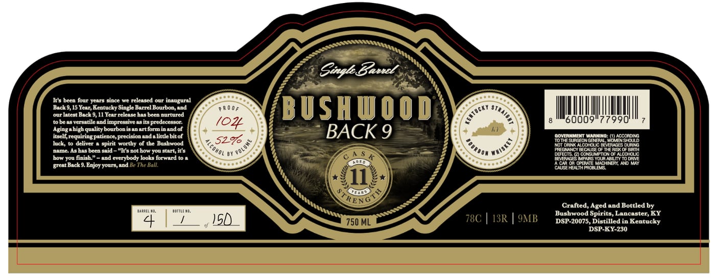 Bushwood label