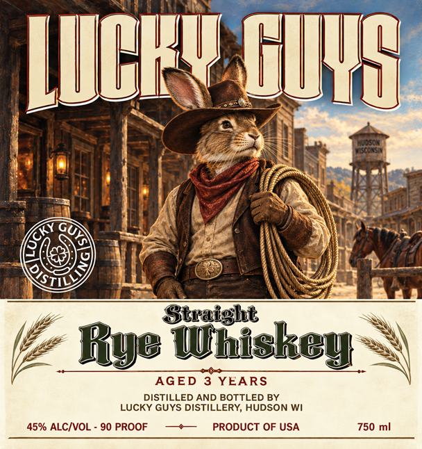 Lucky Guys label