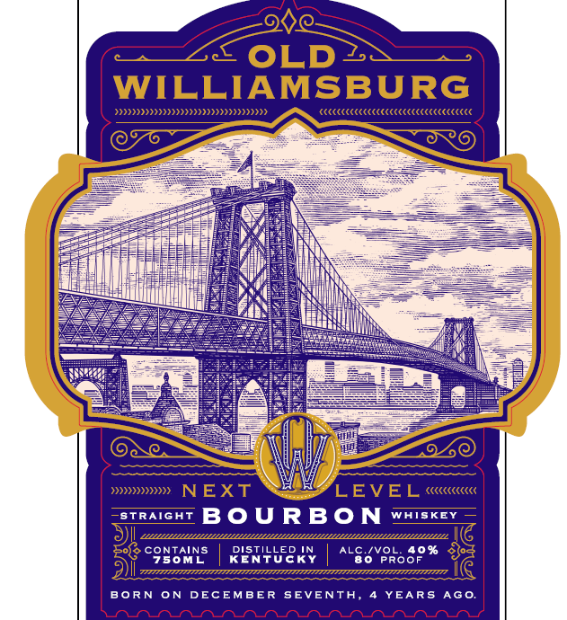 Old Williamsburg label