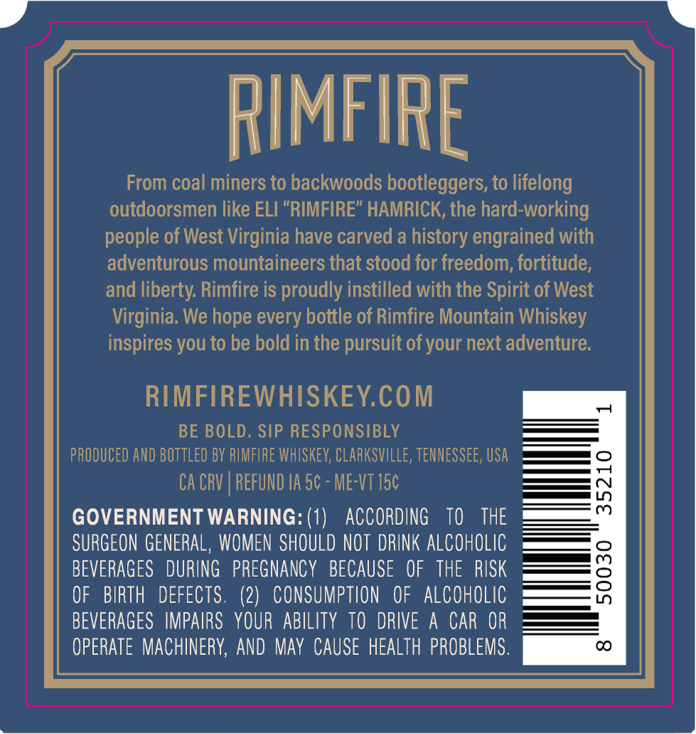 Rimfire label image 2