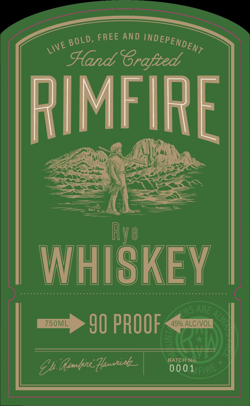 Rimfire label