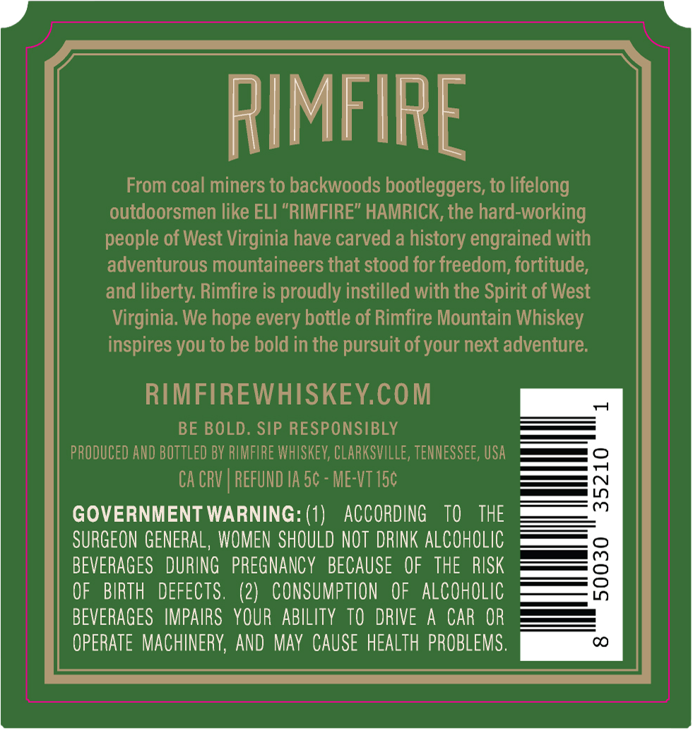 Rimfire label image 2