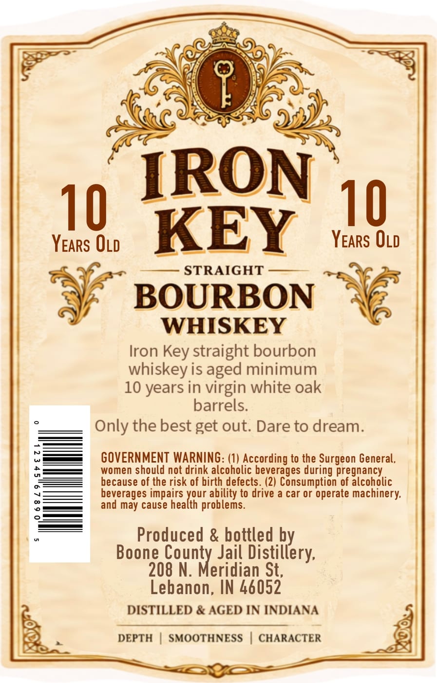 Iron Key label image 2
