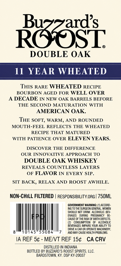 Buzzard"s Roost label