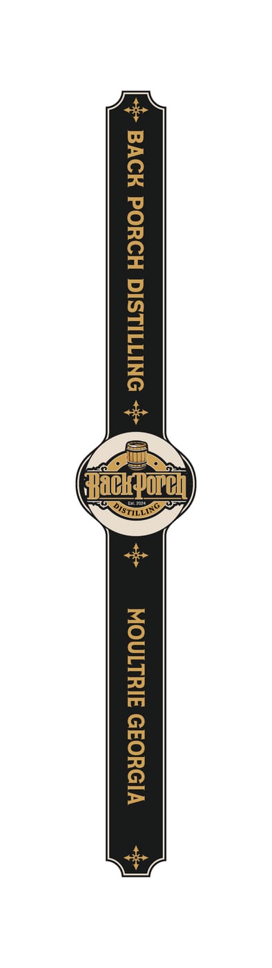 Back Porch Distilling label image 2