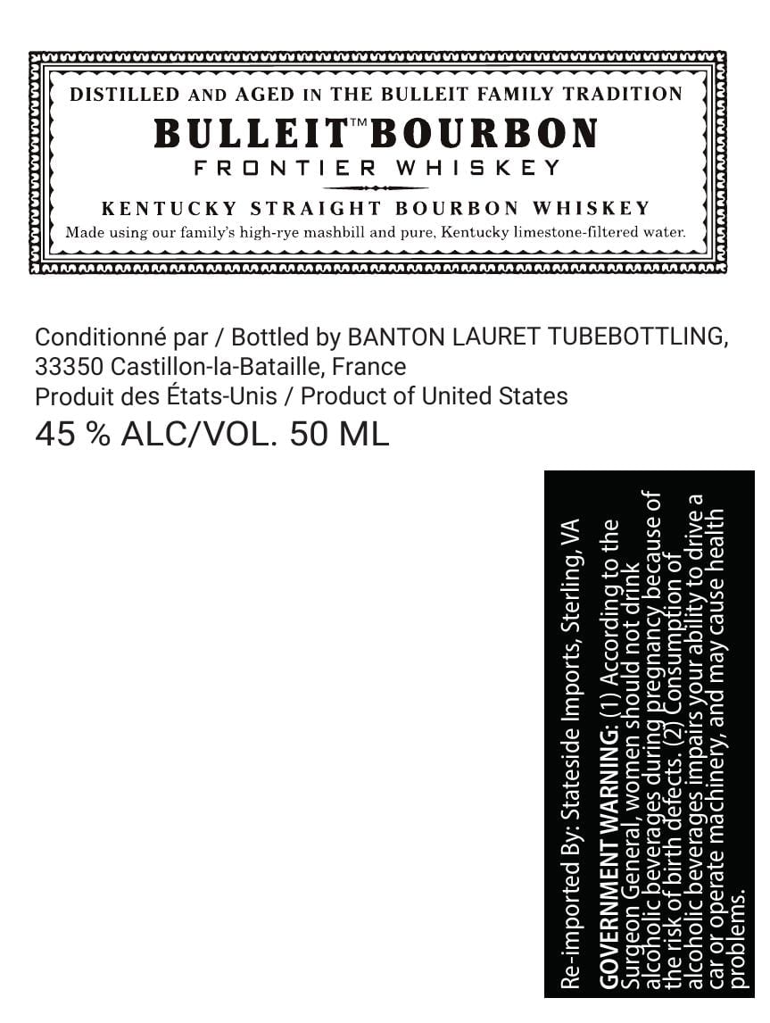 Bulleit label