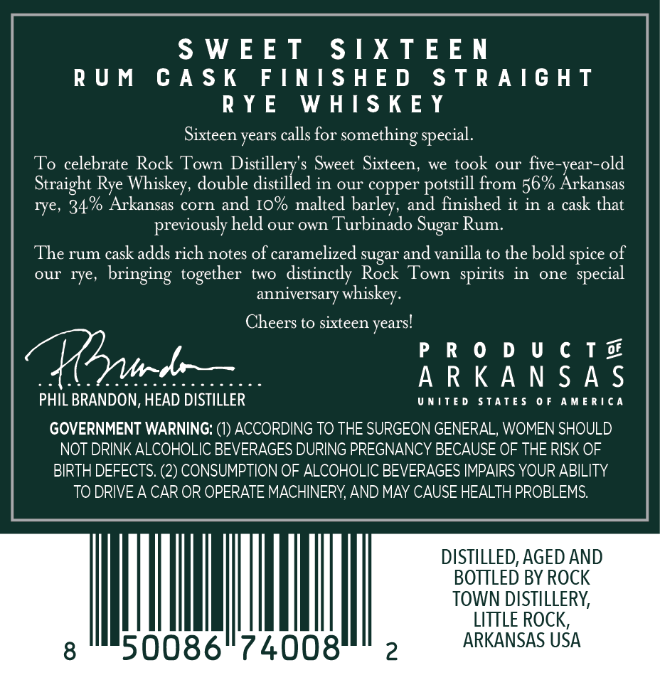 Rock Town Sweet Sixteen label image 2
