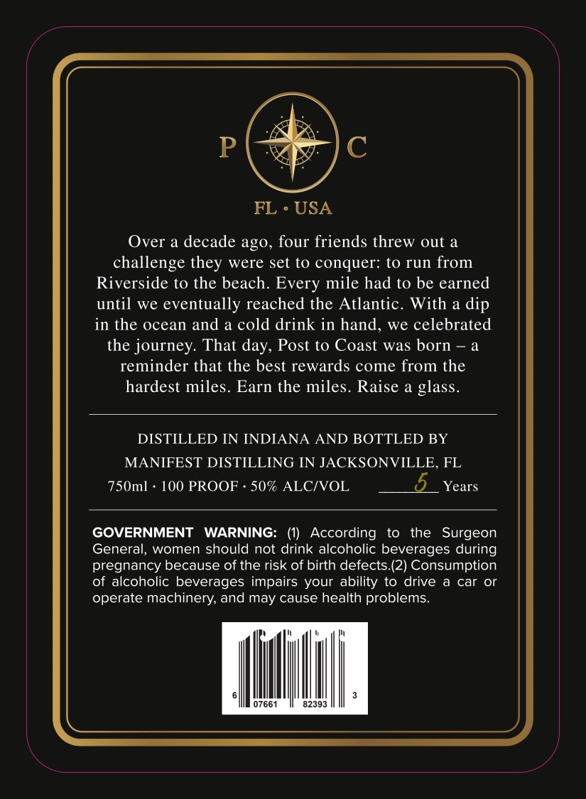 Post 2 Coast label image 2