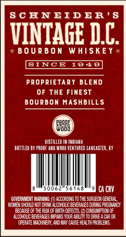 Schneiders Vintage, Dc label image 2