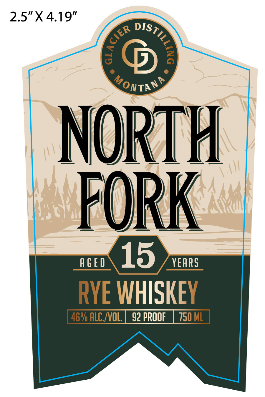 North Fork label