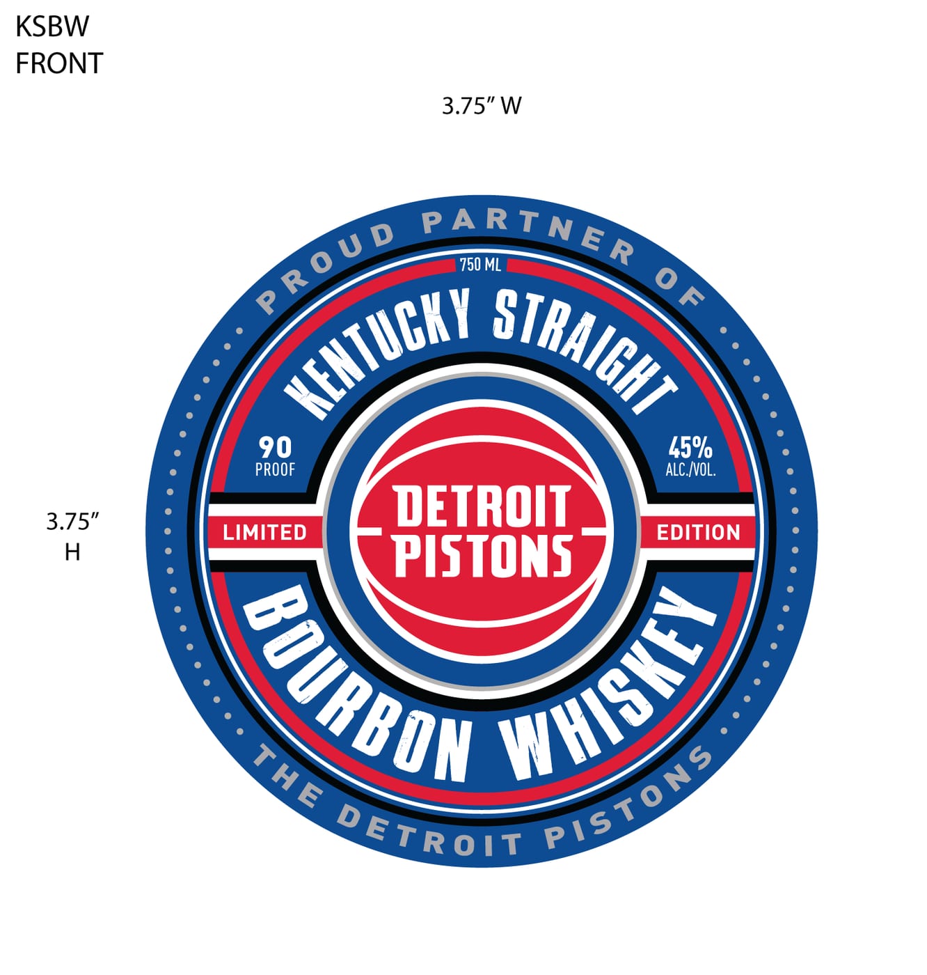 Detroit Pistons label