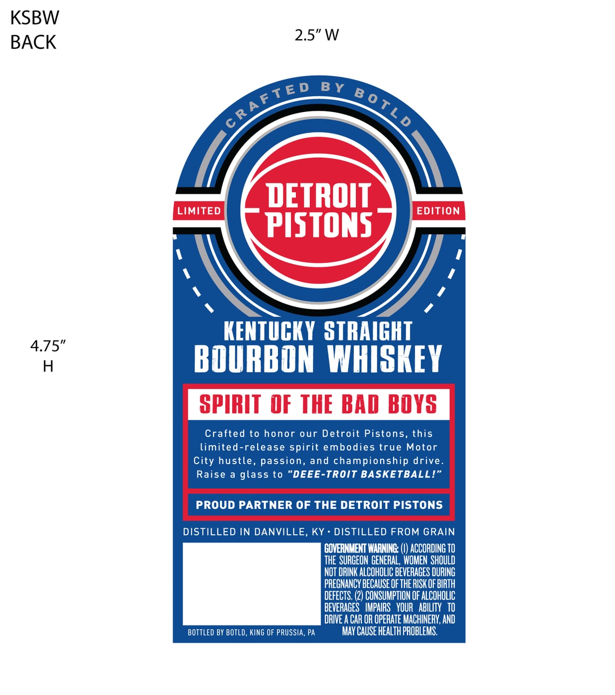 Detroit Pistons label image 2