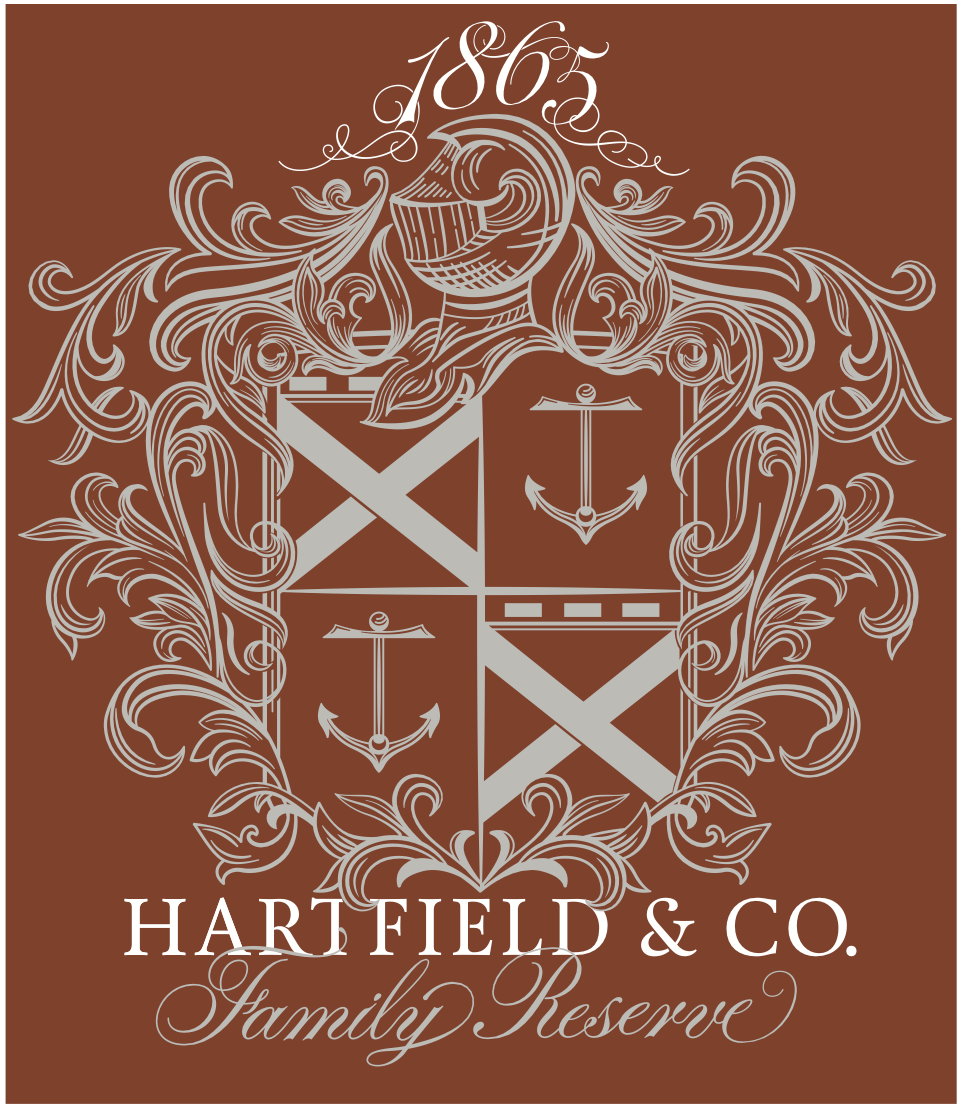 Hartfield & CO Family Reserve label