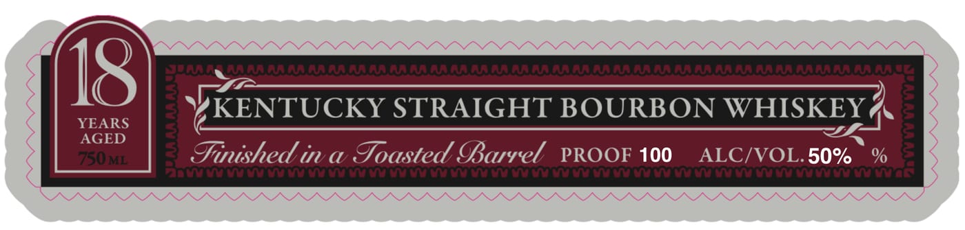 Hartfield & CO Family Reserve Toasted Finish label image 2