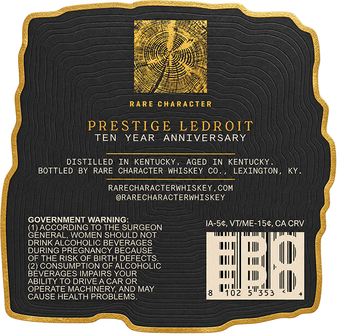 Rare Character Prestige Ledroit label image 2