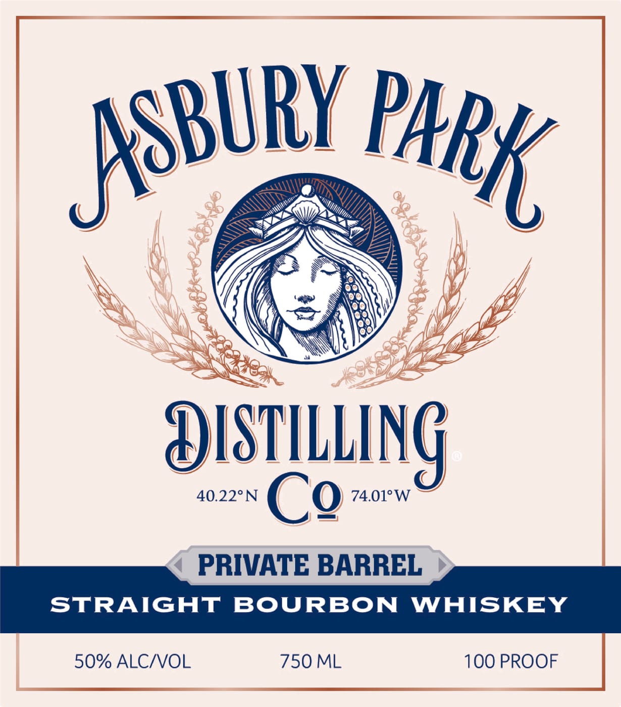 Asbury Park Distilling CO. label