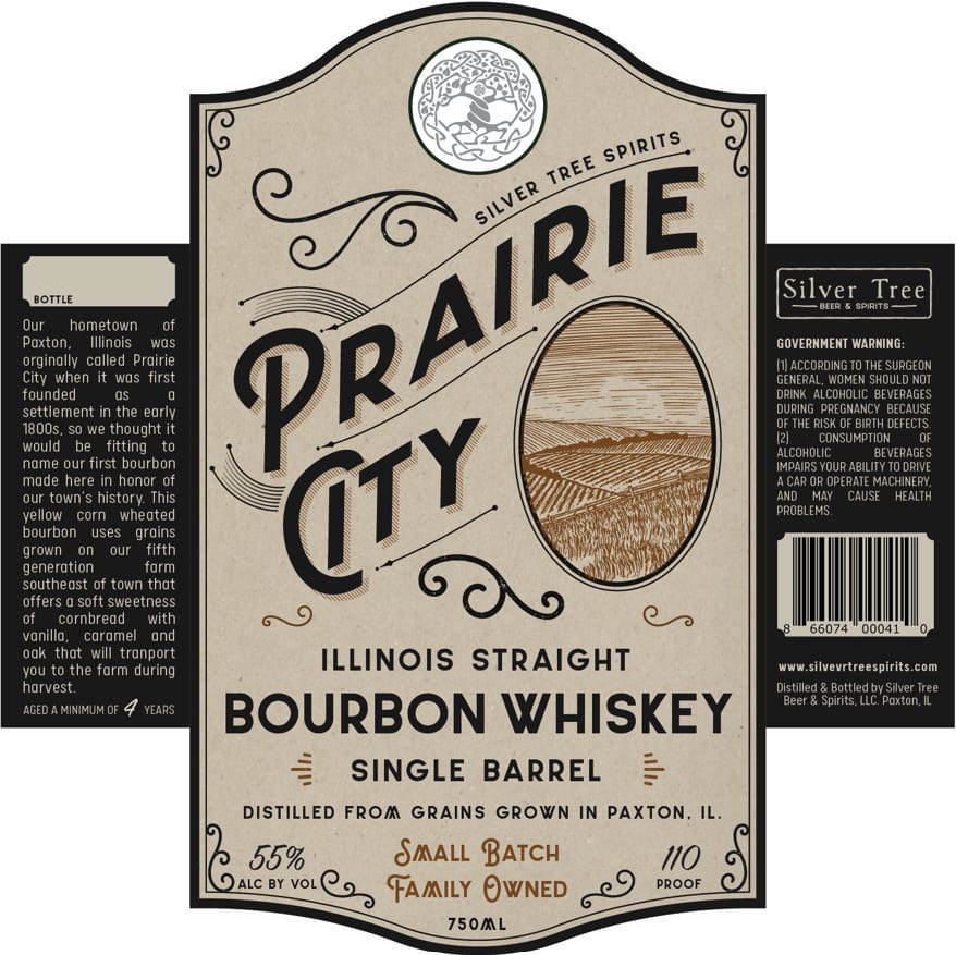 Prairie City label