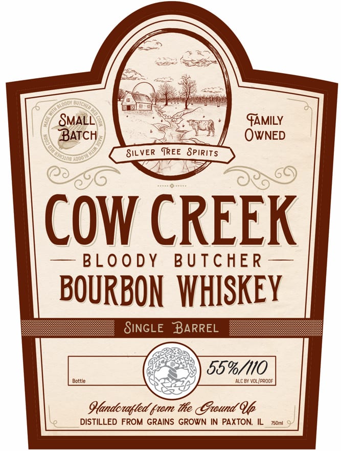 Cow Creek label