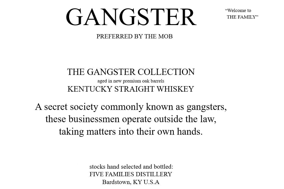 Gangster label image 4