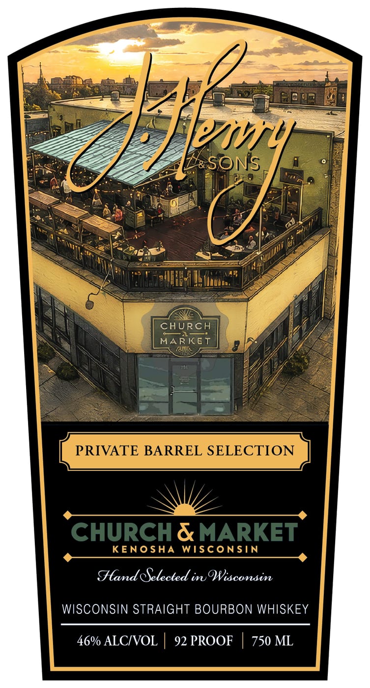 J. Henry & Sons label