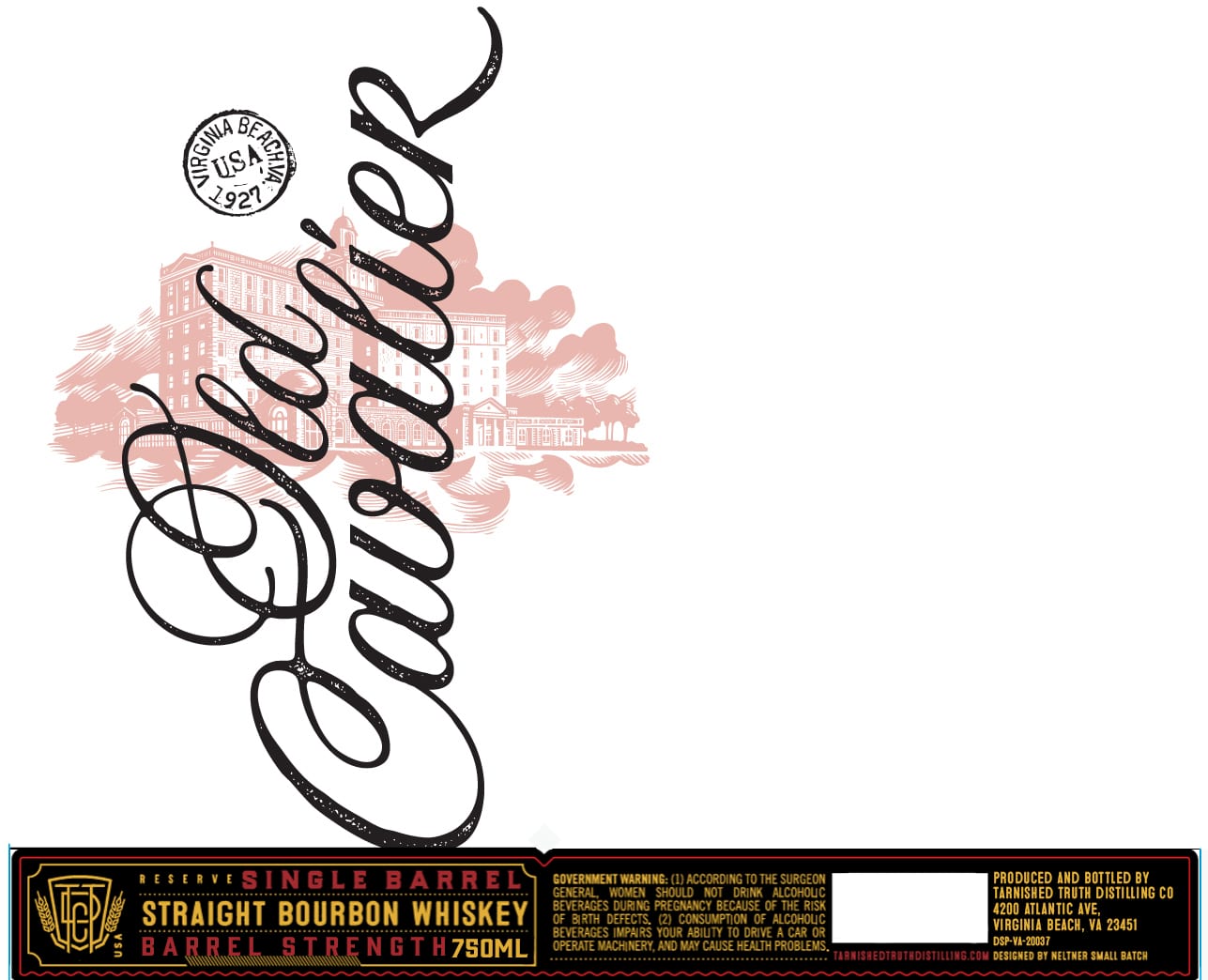 Old Cavalier label
