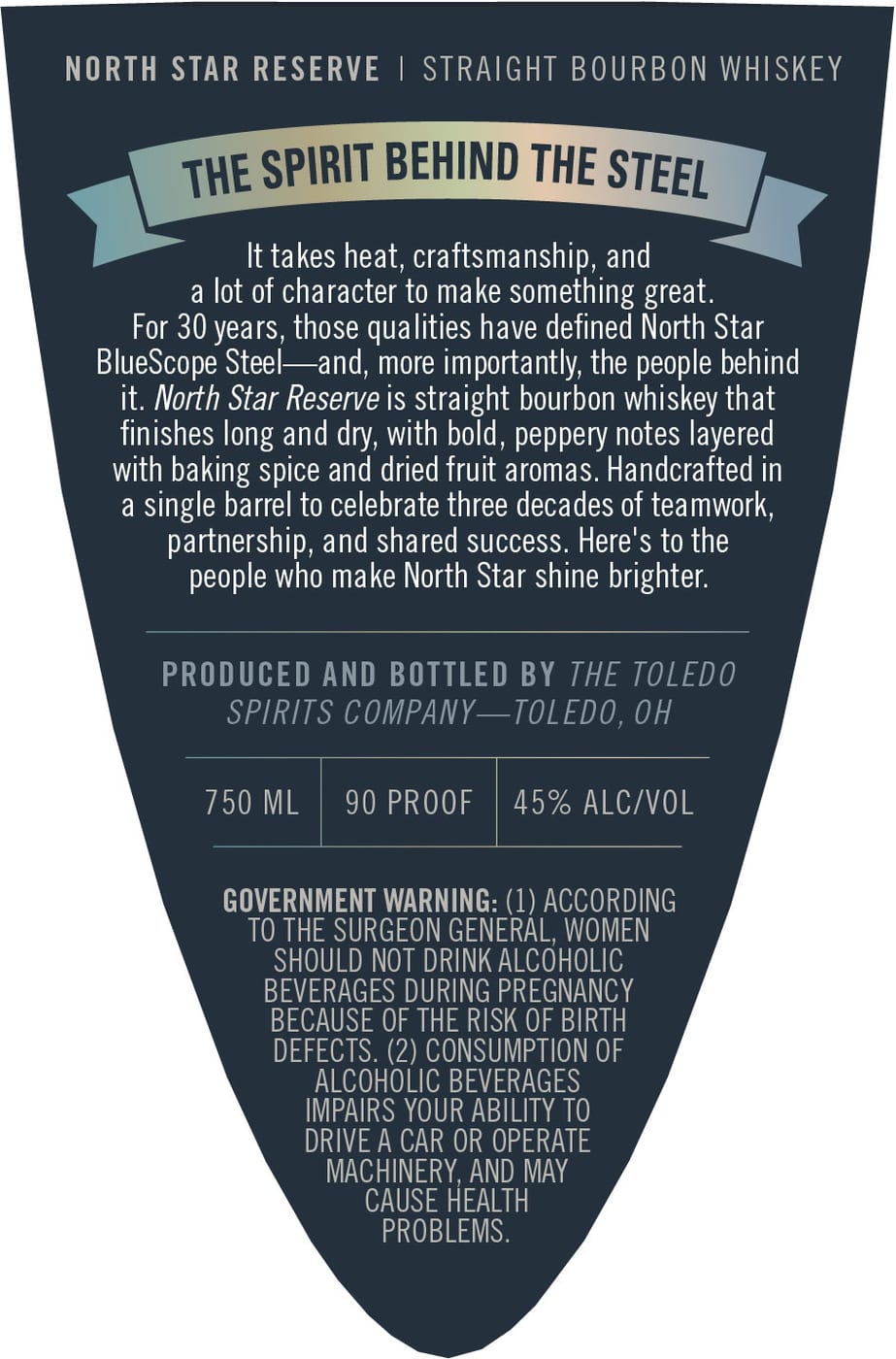 North Star Reserve label image 2