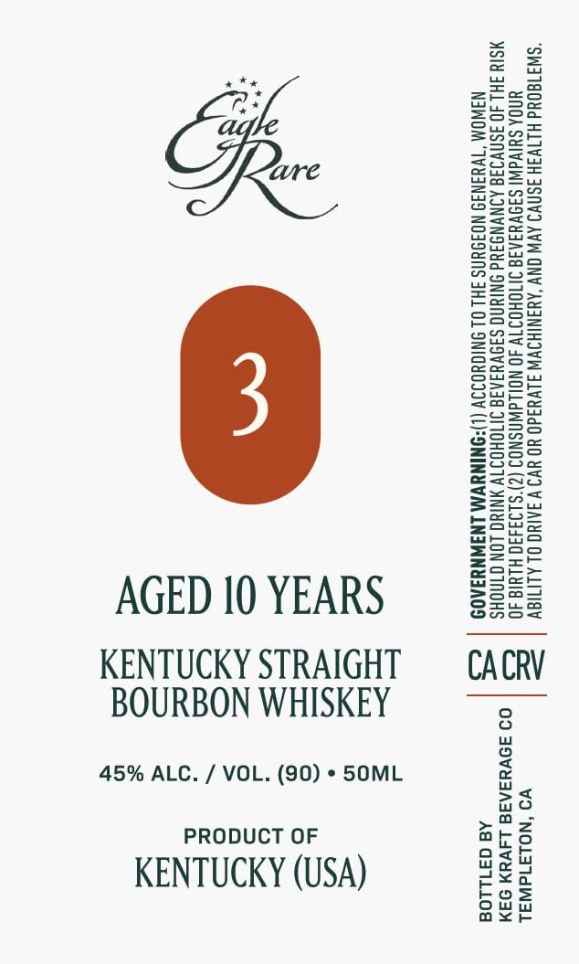 Eagle Rare label