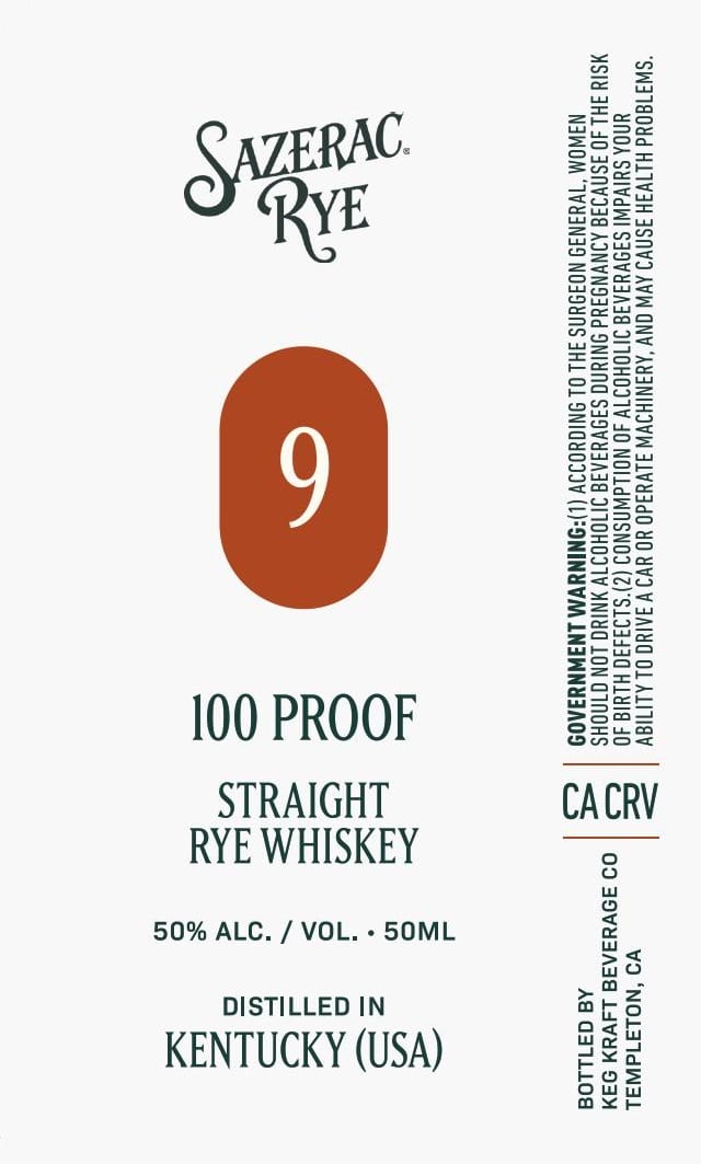 Sazerac label