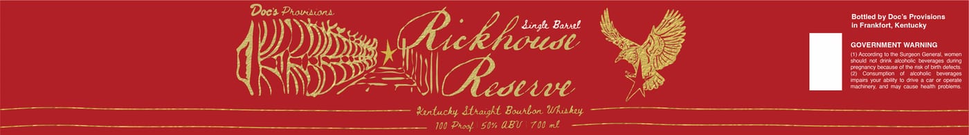 Doc's Provisions label