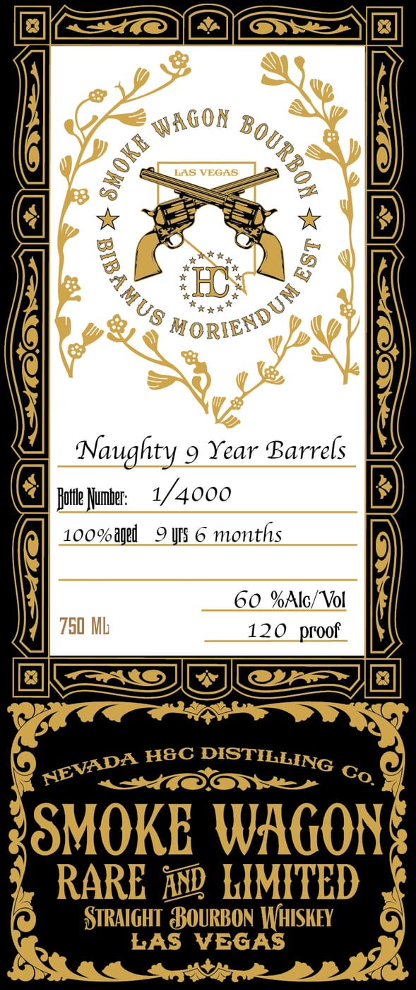 Smoke Wagon label