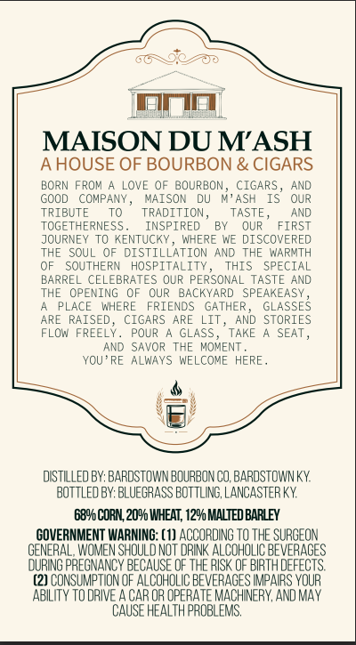 Madison Du M'ash label image 2