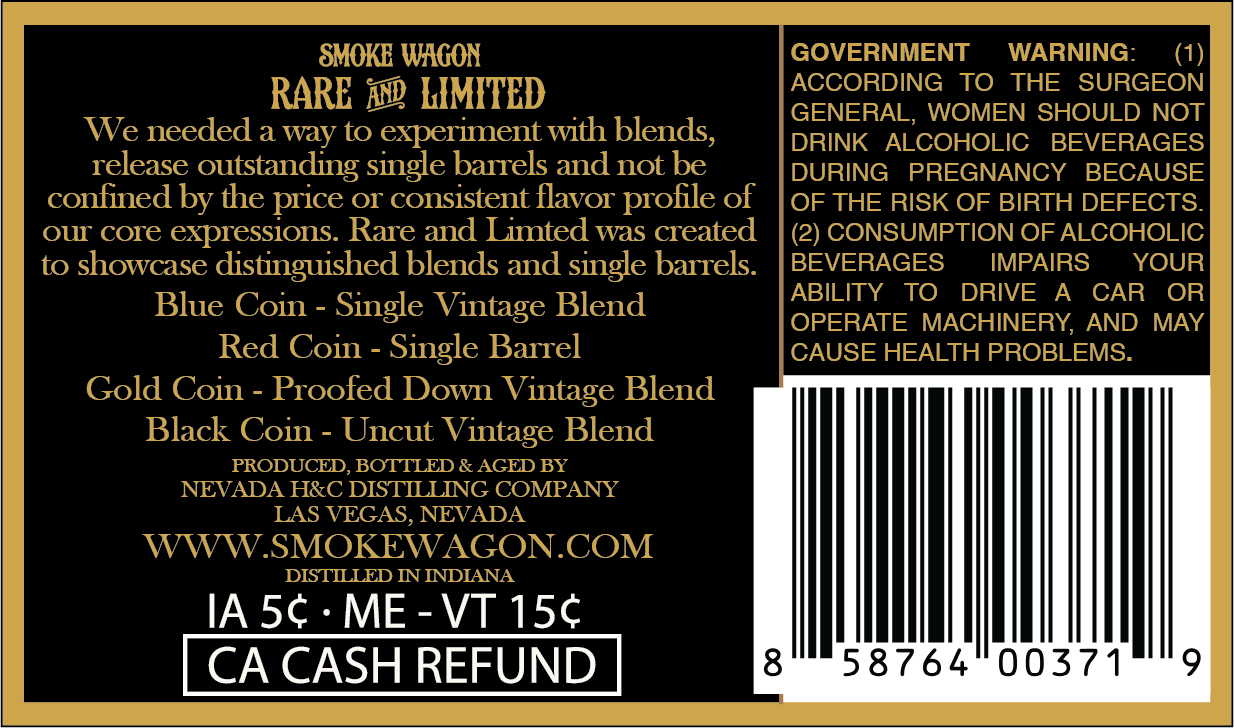 Smoke Wagon Rare And Limited Almost Desert Jewel label image 2