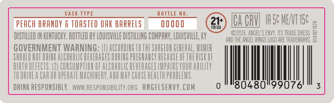 Angels Envy Cellar Collection label image 4