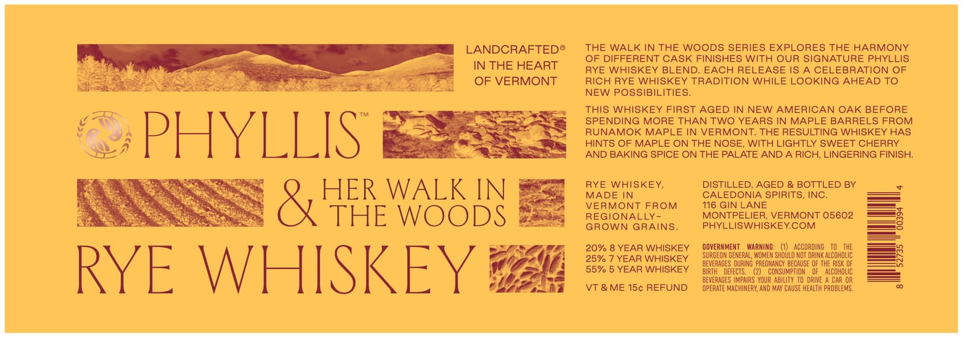 Caledonia Spirits label