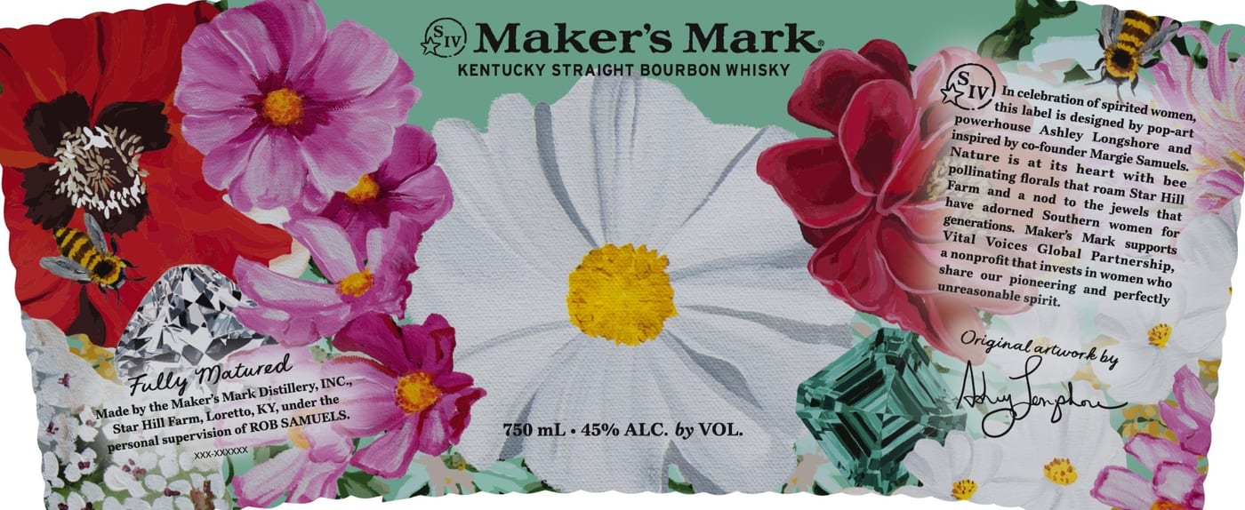 Maker's Mark label