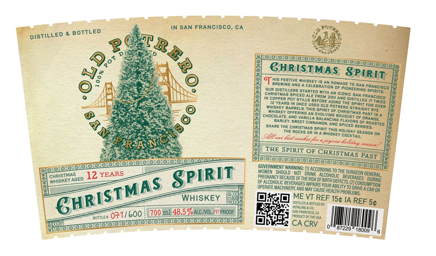 Old Potrero label