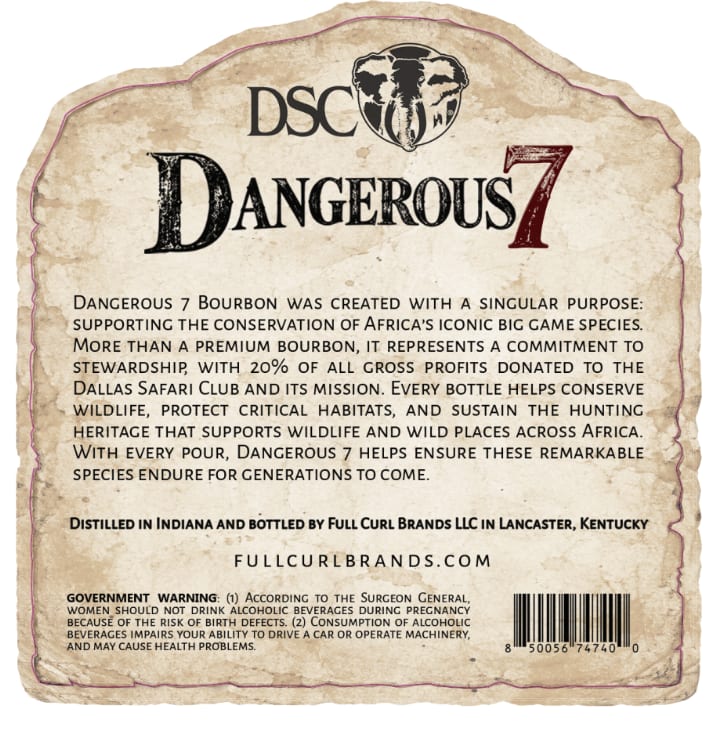 Dangerous 7 label image 2