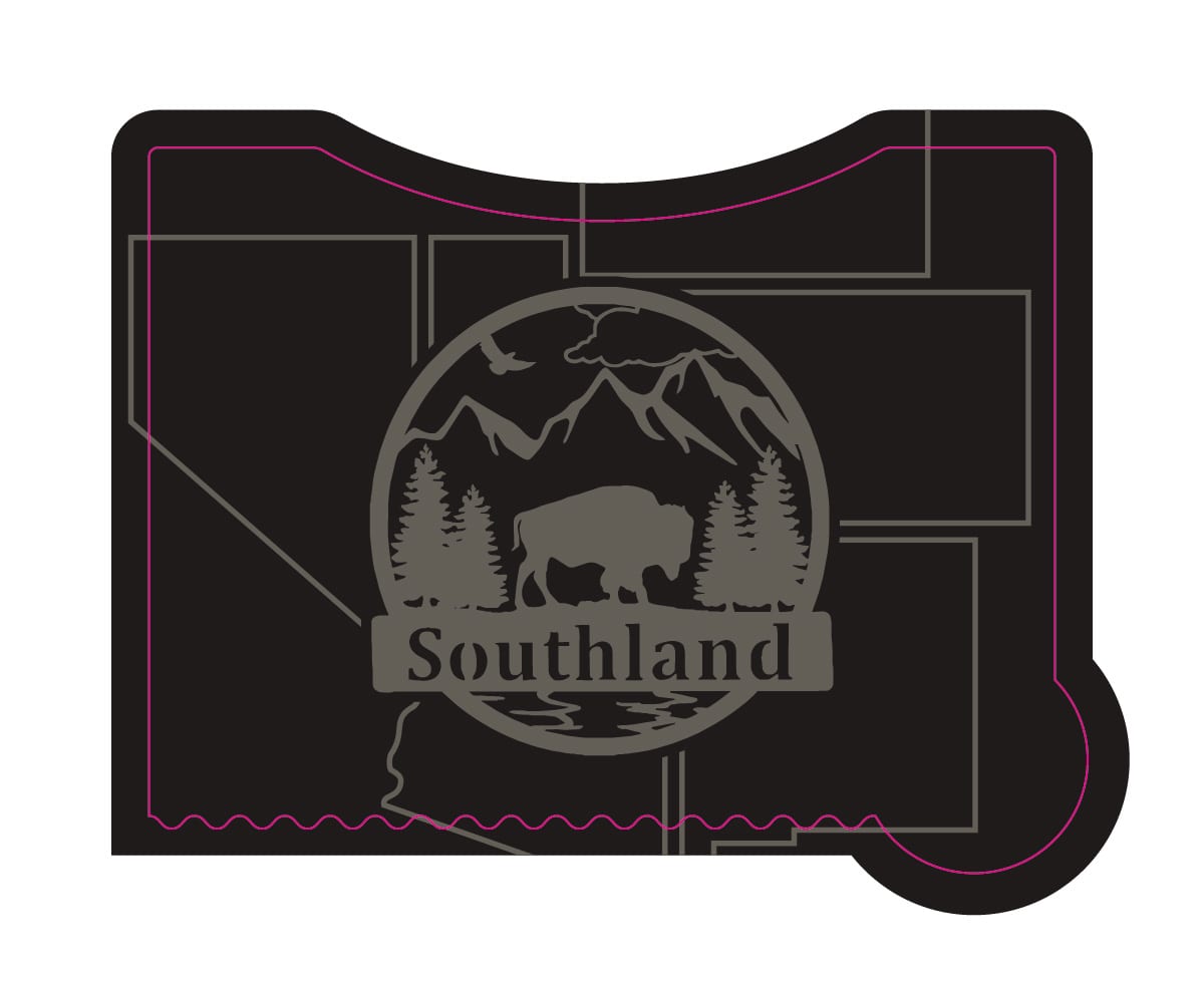 Pine Bluffs Distilling Southland label image 3