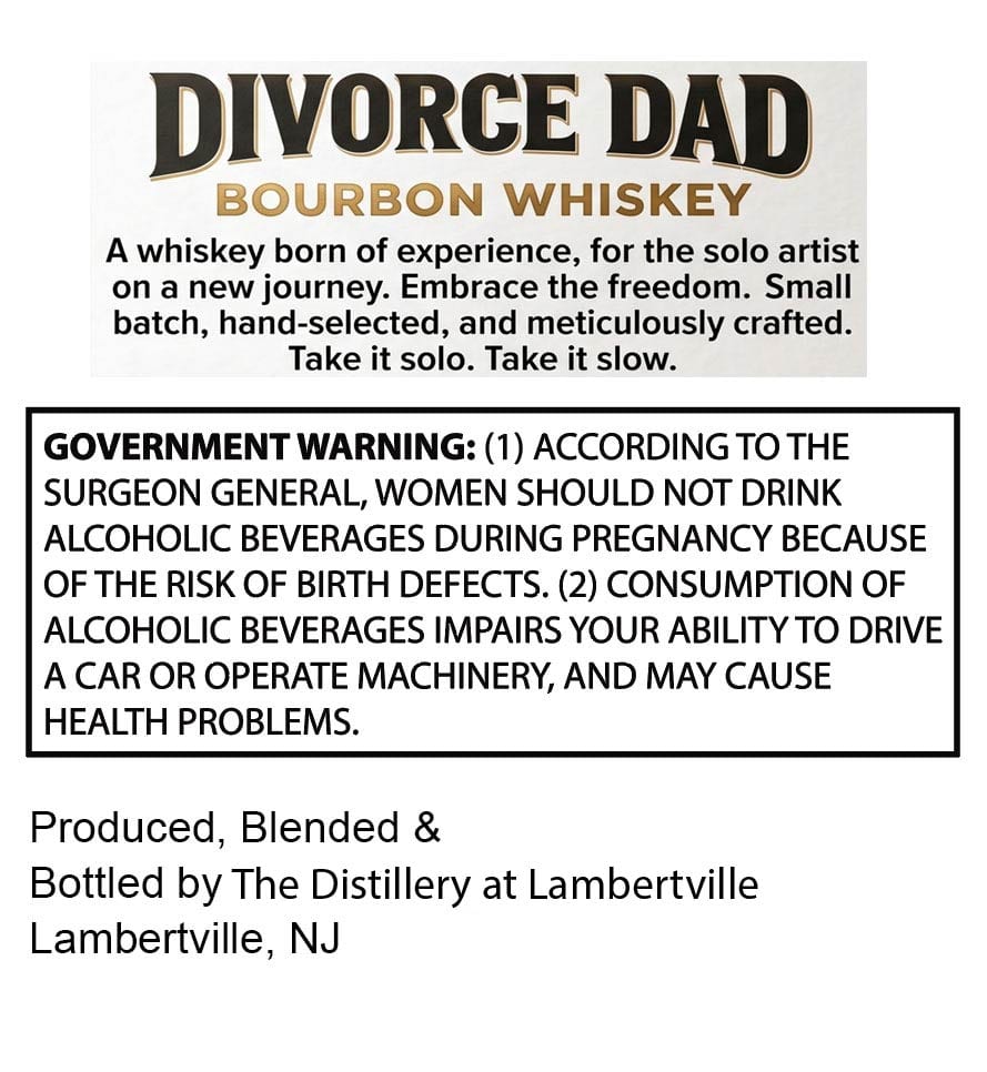 Divorce Dad label image 2