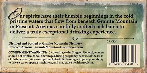 Granite Mountain Beast Of Bourbon label image 2