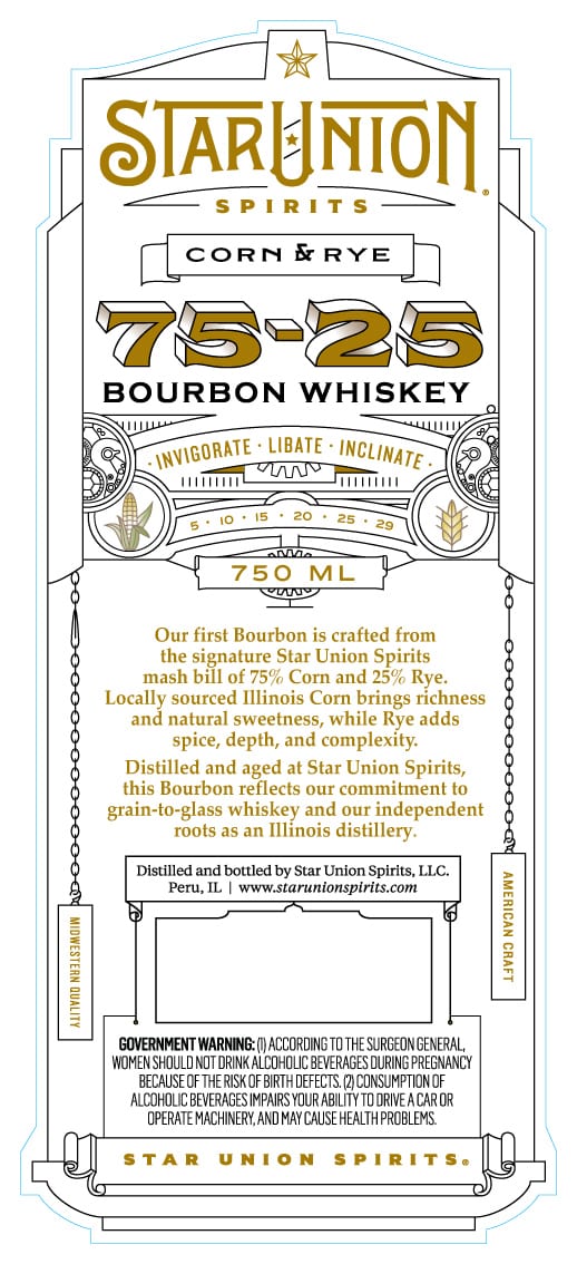 Star Union Spirits label image 2