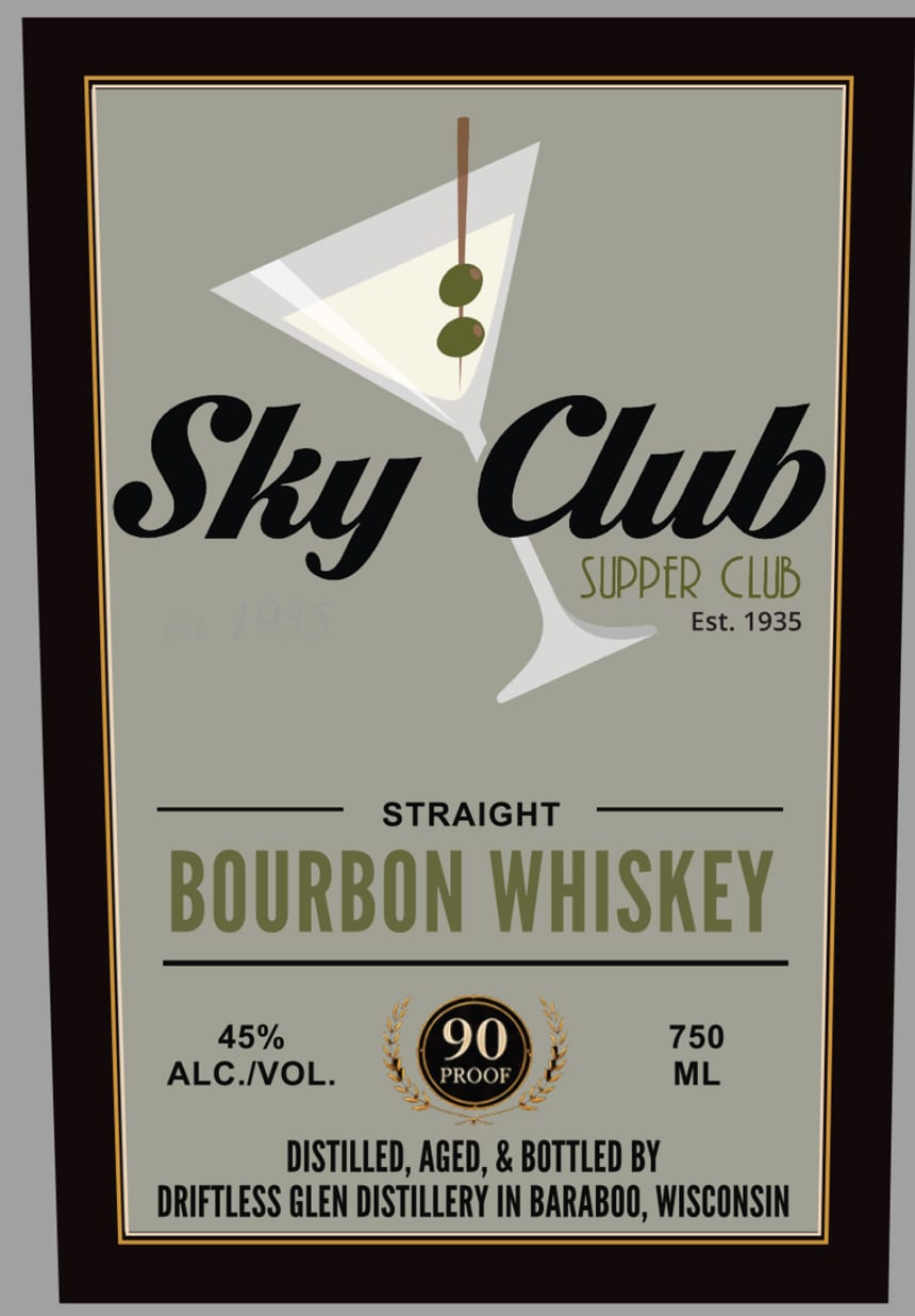 Sky Club Supper Club label