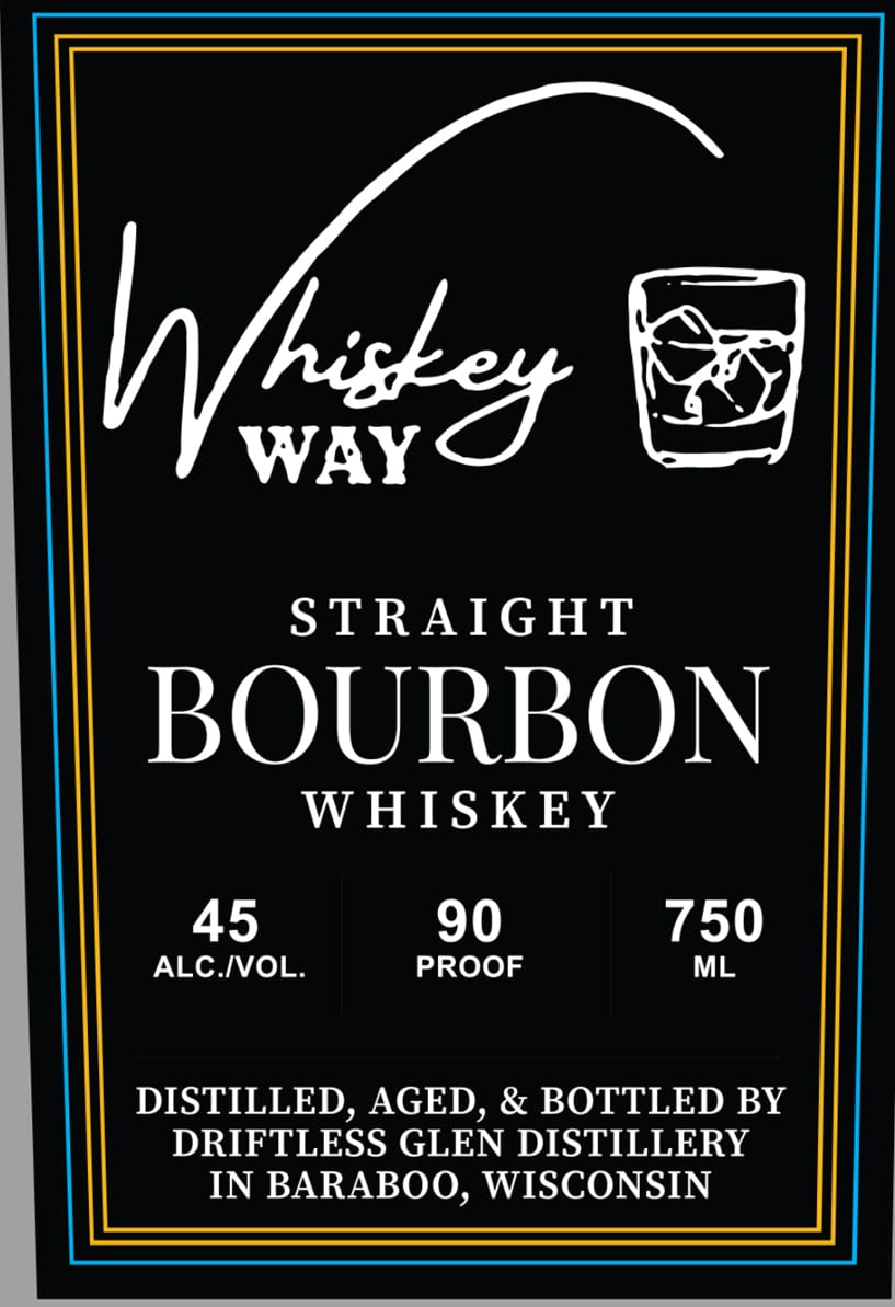 Whiskey Way label