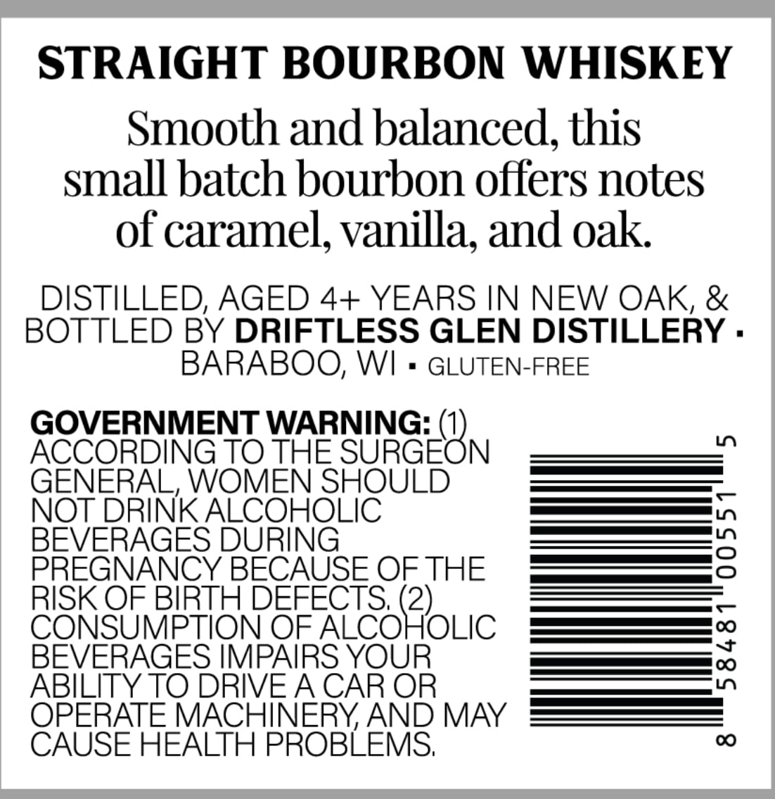 Whiskey Way label image 2