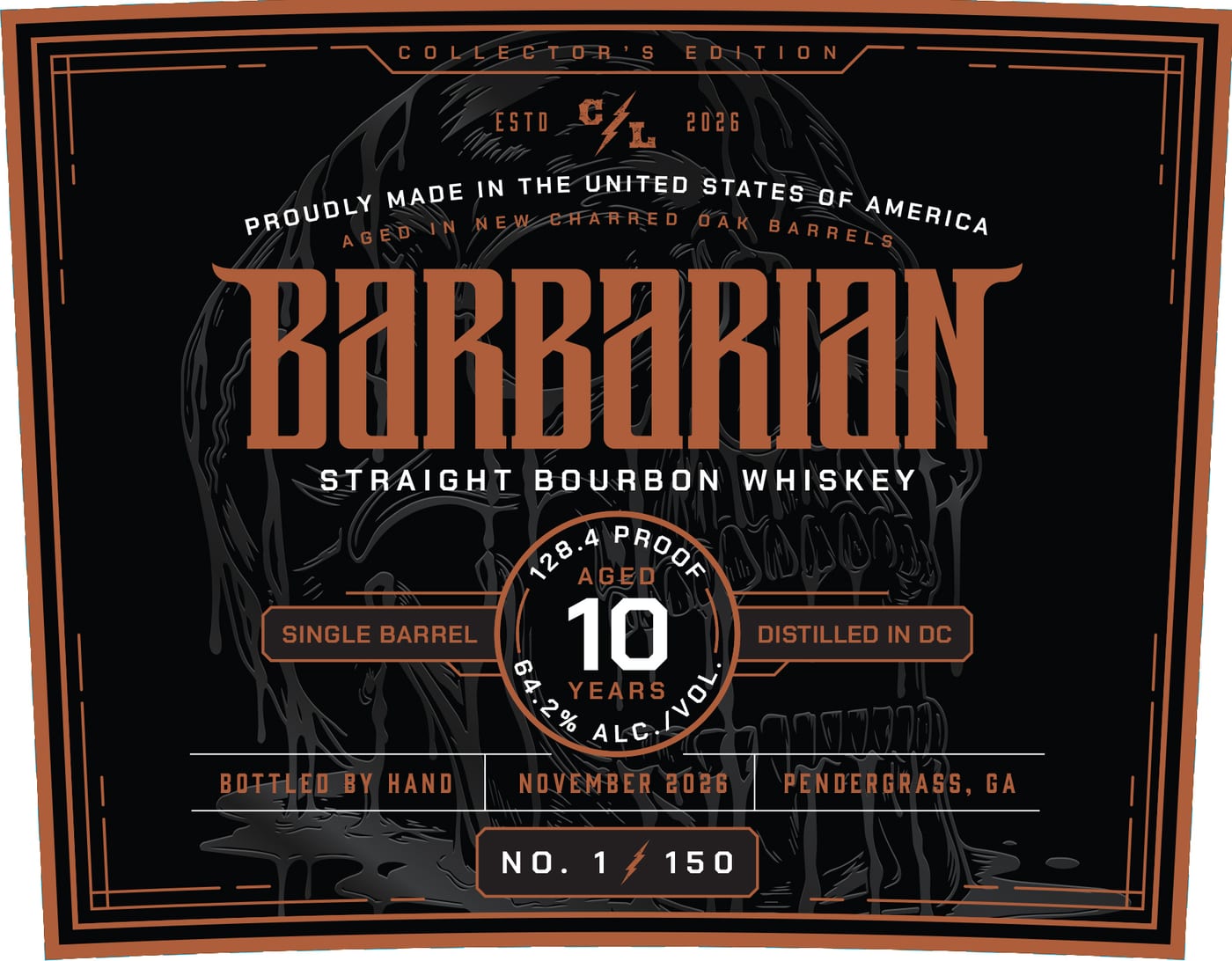 Barbarian label