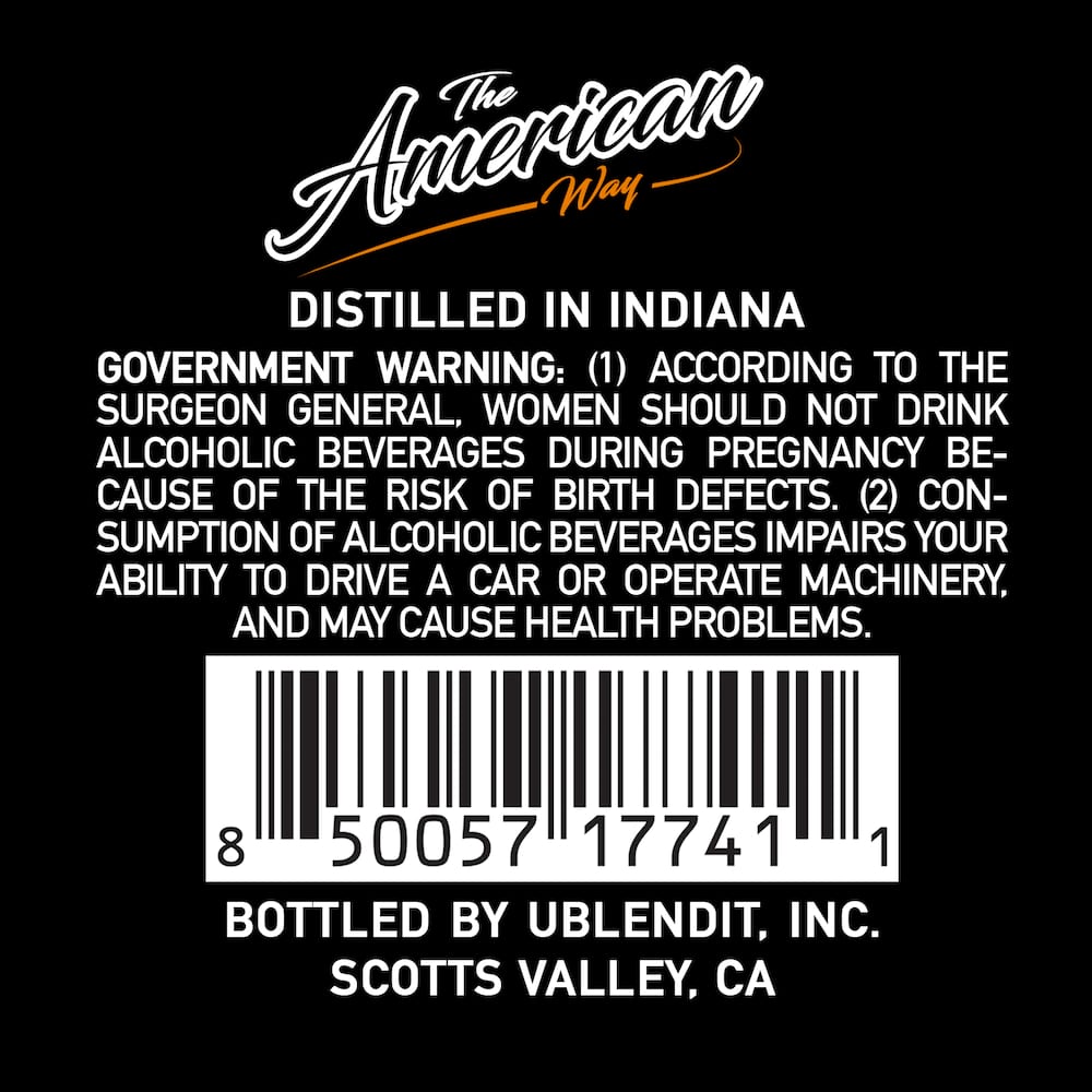 The American Way label image 2