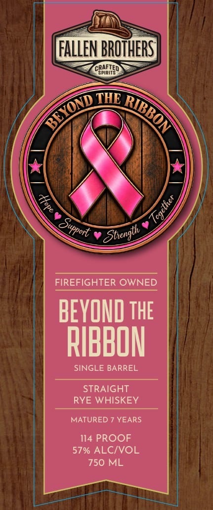 Fallen Brothers Crafted Spirits label