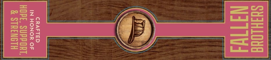 Fallen Brothers Crafted Spirits Beyond The Ribbon Single Barrel Straight Rye Whiskey label image 3
